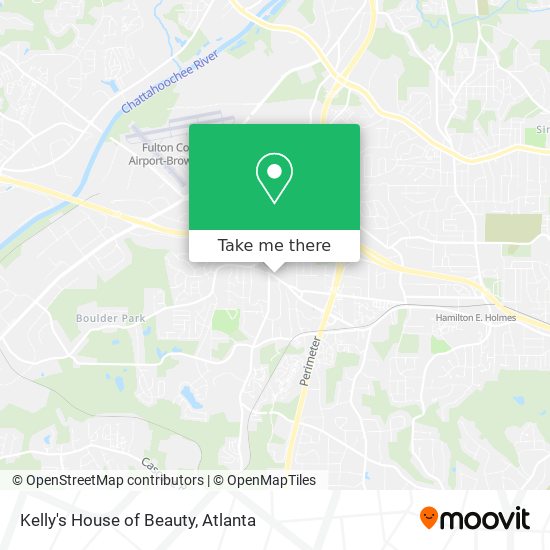Kelly's House of Beauty map