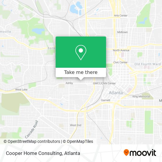 Cooper Home Consulting map