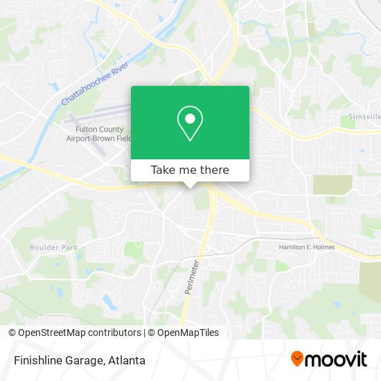 Finishline Garage map