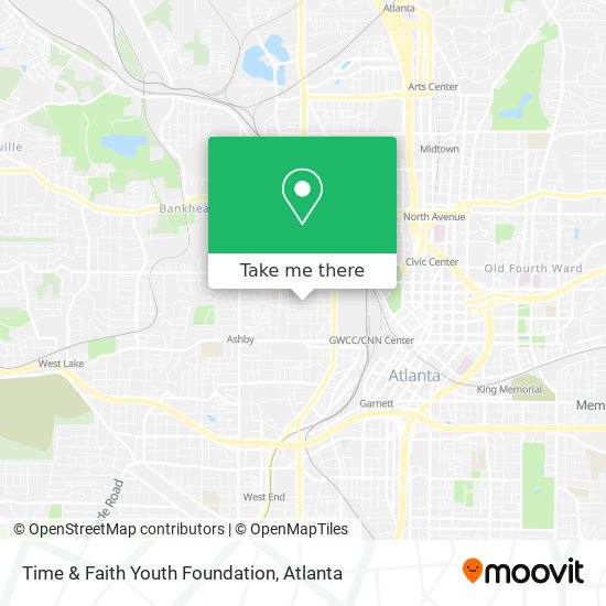 Time & Faith Youth Foundation map