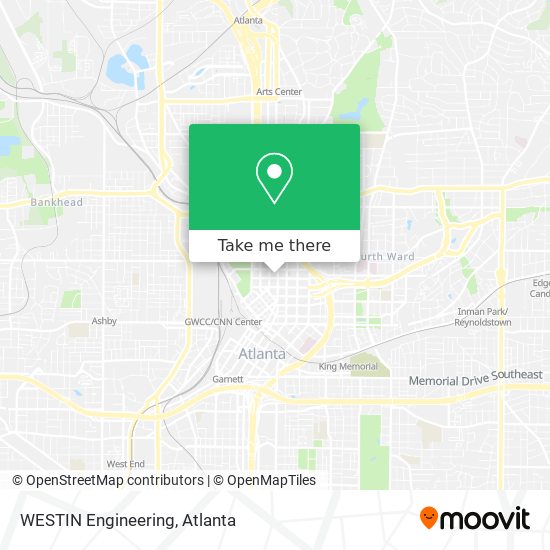 Mapa de WESTIN Engineering