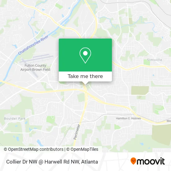 Collier Dr NW @ Harwell Rd NW map
