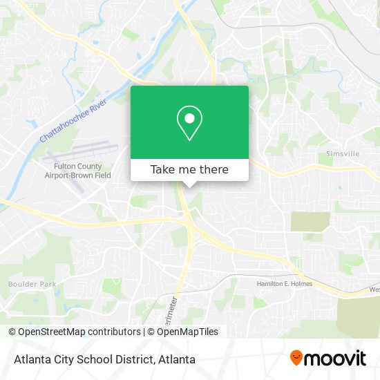 Atlanta City School District map