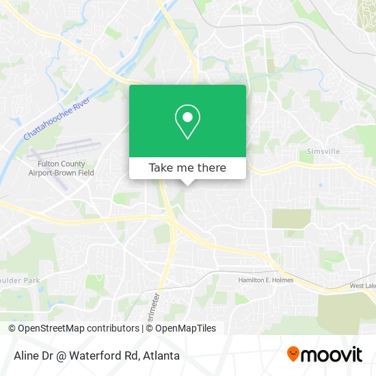 Mapa de Aline Dr @ Waterford Rd