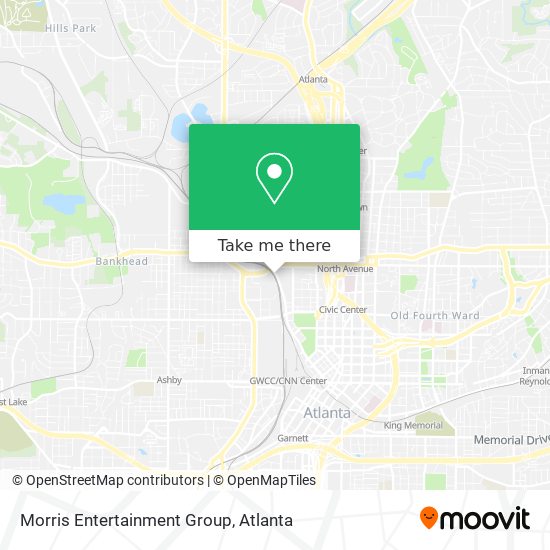 Mapa de Morris Entertainment Group