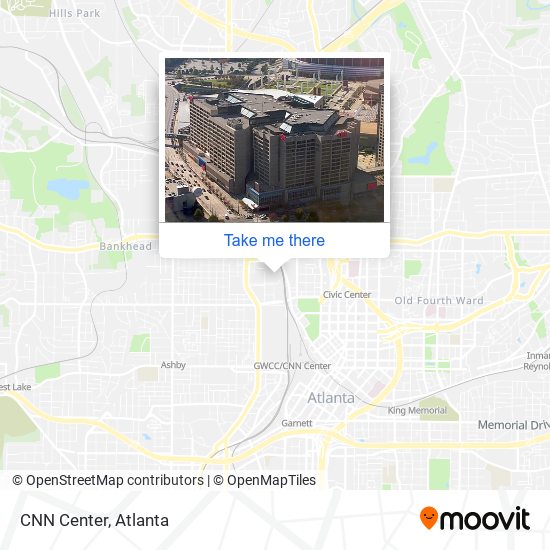 CNN Center map