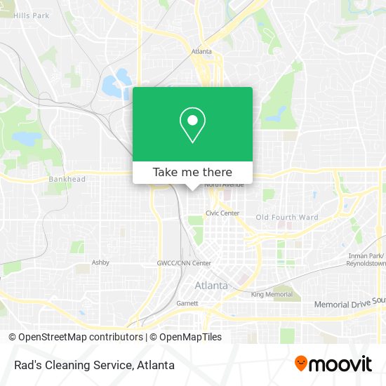 Rad's Cleaning Service map