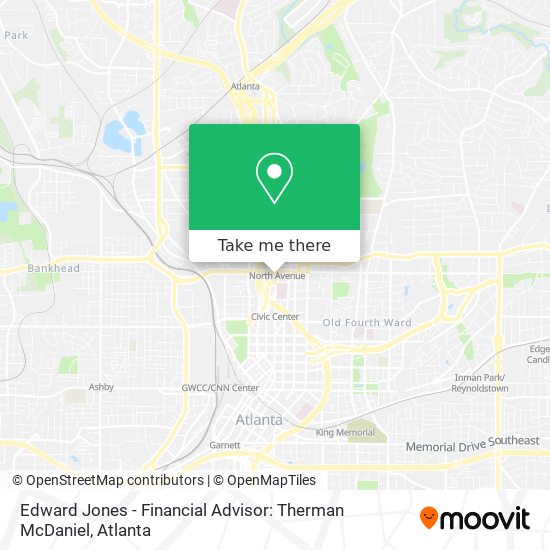 Edward Jones - Financial Advisor: Therman McDaniel map