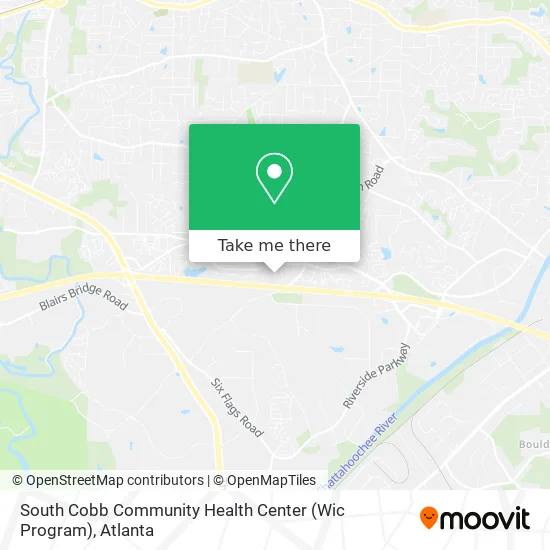 South Cobb Community Health Center (Wic Program) map