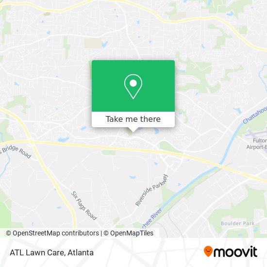 ATL Lawn Care map