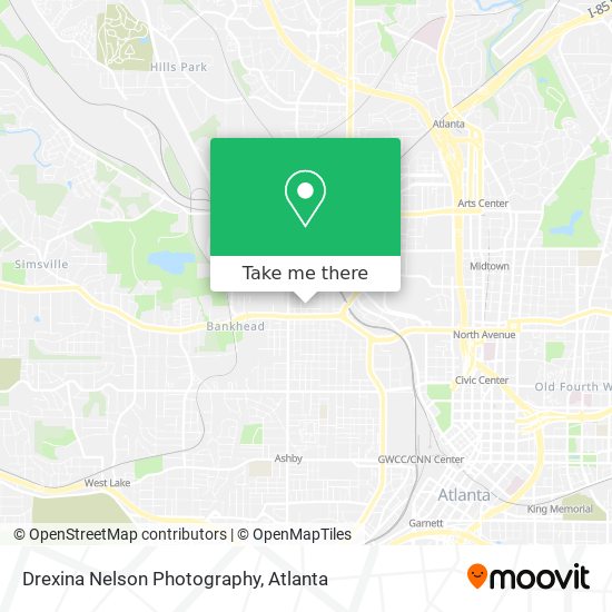 Drexina Nelson Photography map