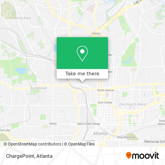 ChargePoint map