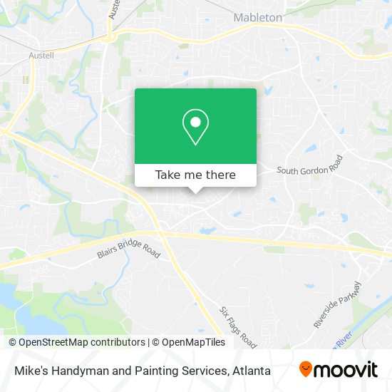 Mike's Handyman and Painting Services map