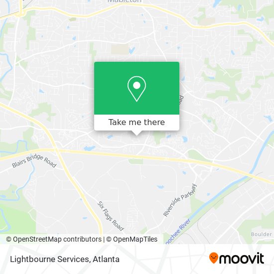 Lightbourne Services map