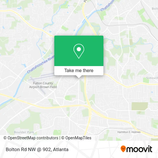 Mapa de Bolton Rd NW @ 902