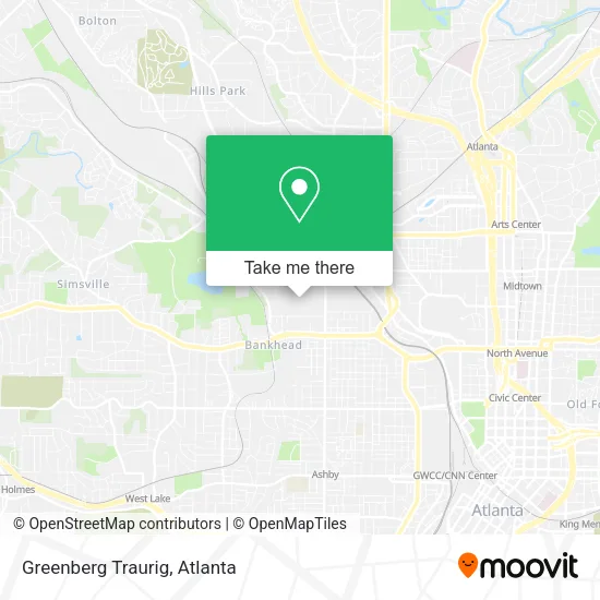 Greenberg Traurig map