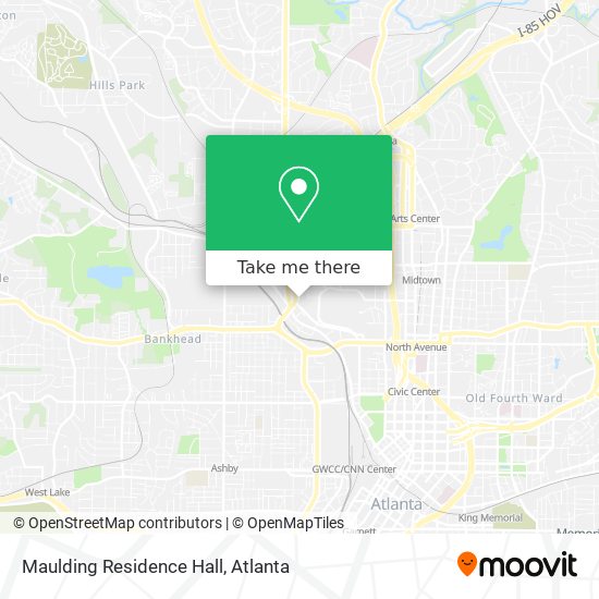 Maulding Residence Hall map