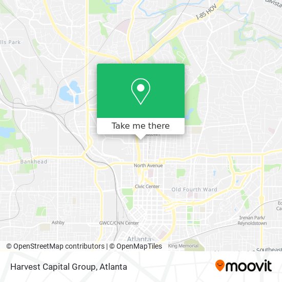 Mapa de Harvest Capital Group