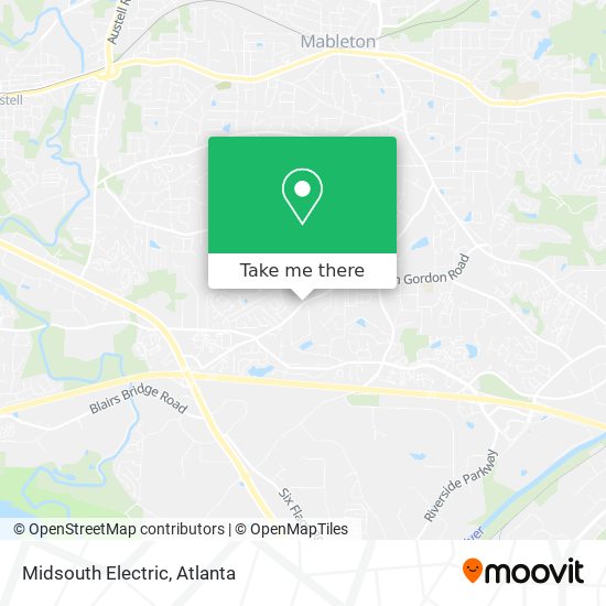 Mapa de Midsouth Electric