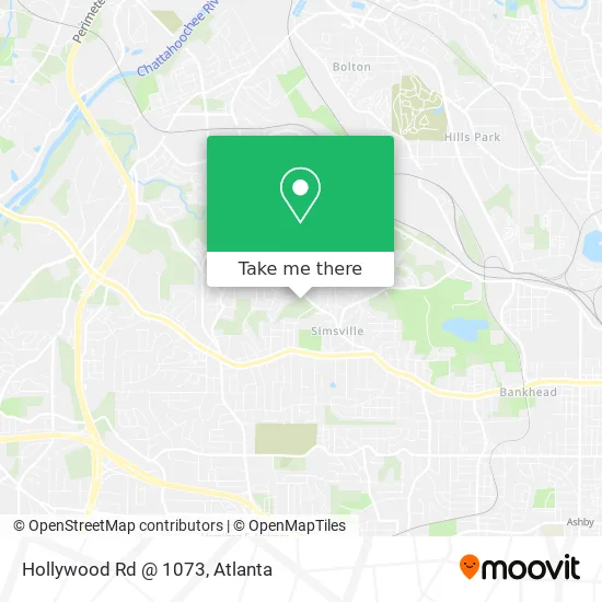 Mapa de Hollywood Rd @ 1073