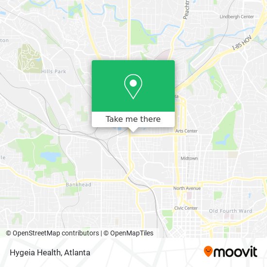 Hygeia Health map