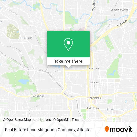 Real Estate Loss Mitigation Company map