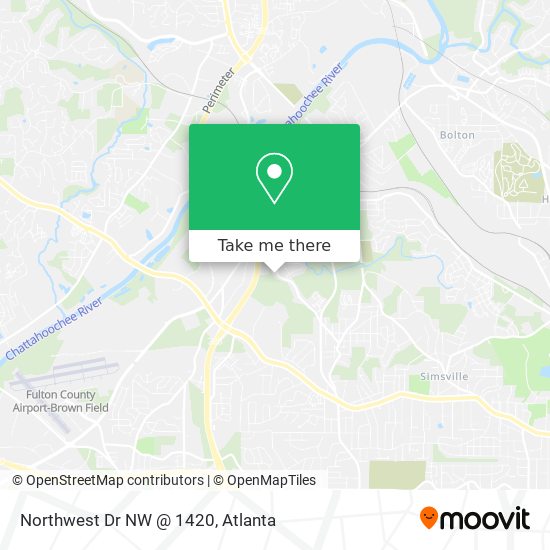 Northwest Dr NW @ 1420 map