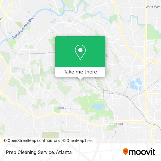 Prep Cleaning Service map