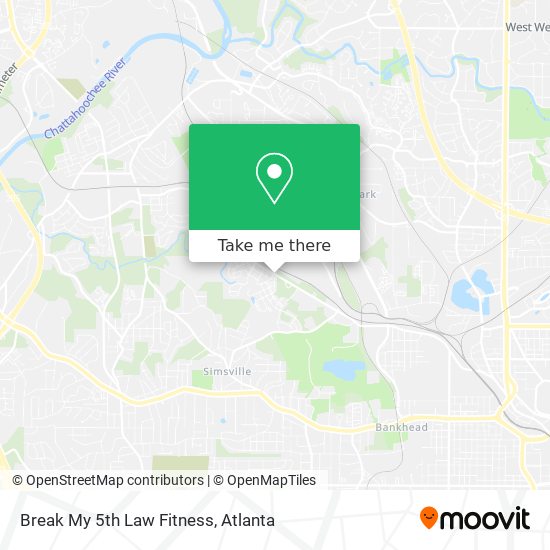 Break My 5th Law Fitness map