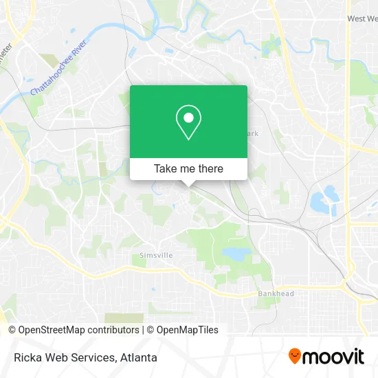 Ricka Web Services map