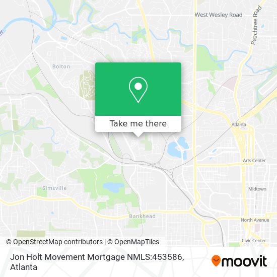 Jon Holt Movement Mortgage NMLS:453586 map