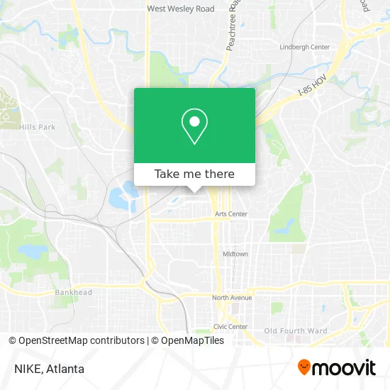 NIKE map