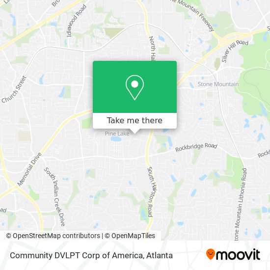 Community DVLPT Corp of America map