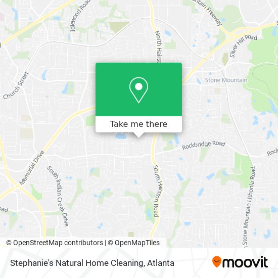Stephanie's Natural Home Cleaning map