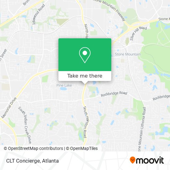 CLT Concierge map