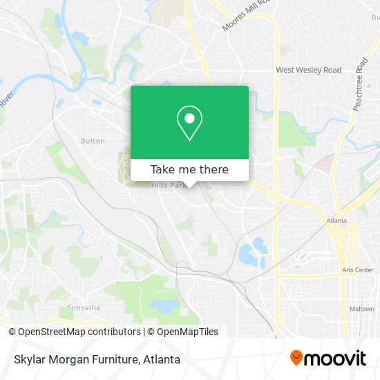 Skylar Morgan Furniture map