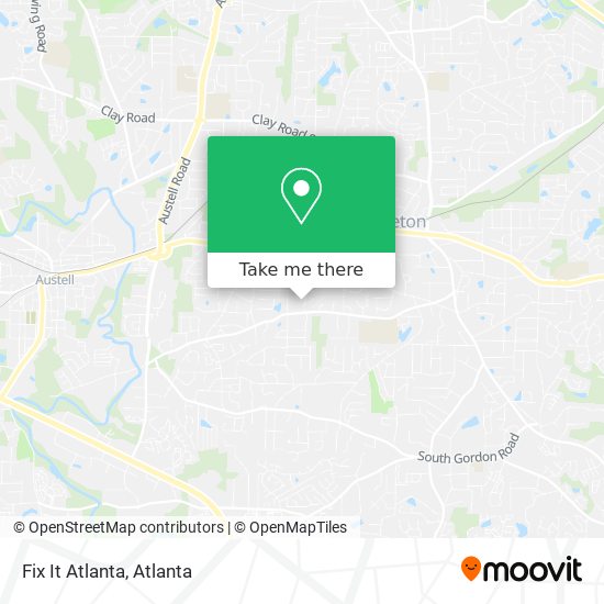 Mapa de Fix It Atlanta