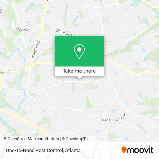 Mapa de One-To-None Pest Control