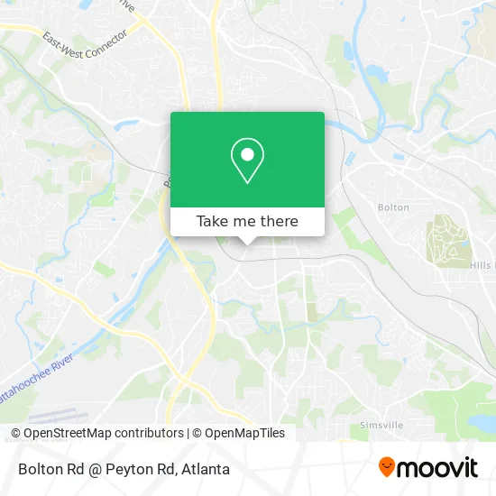 Bolton Rd @ Peyton Rd map