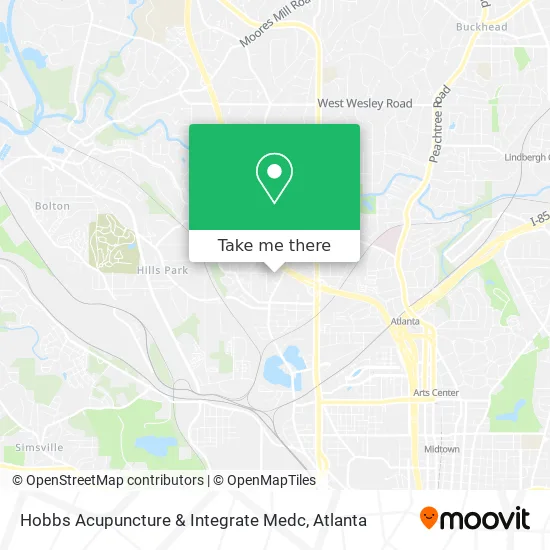 Mapa de Hobbs Acupuncture & Integrate Medc