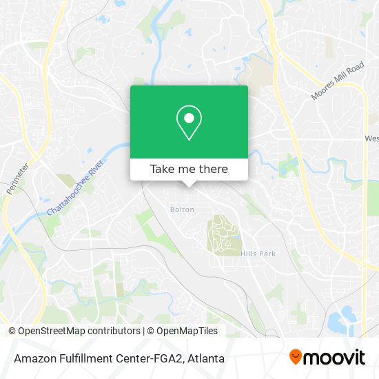 Mapa de Amazon Fulfillment Center-FGA2