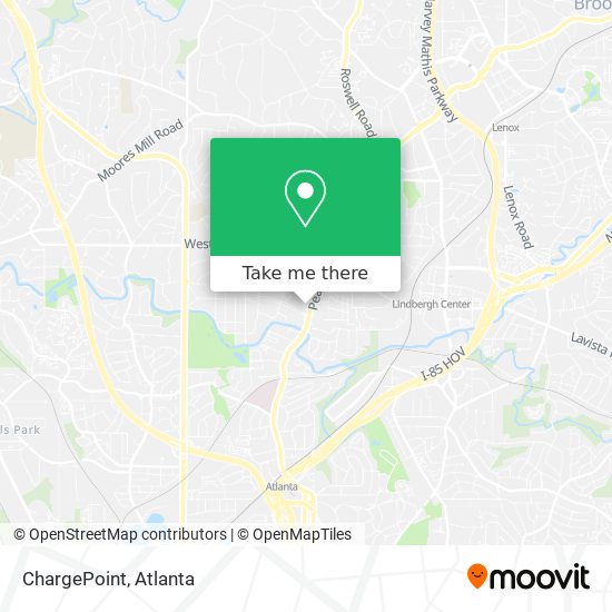 ChargePoint map