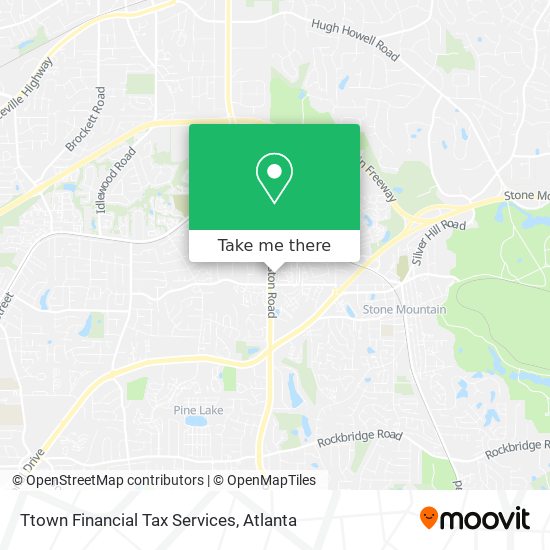 Ttown Financial Tax Services map