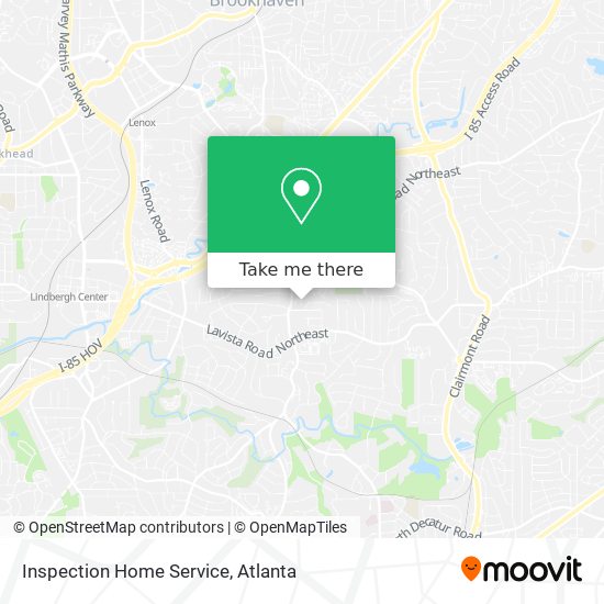 Inspection Home Service map