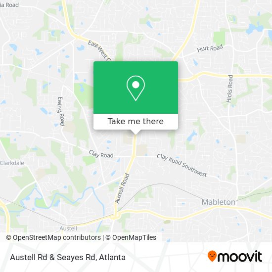 Austell Rd & Seayes Rd map