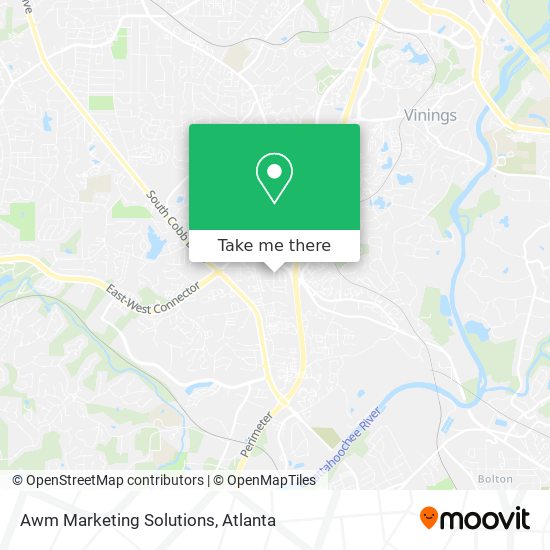 Awm Marketing Solutions map