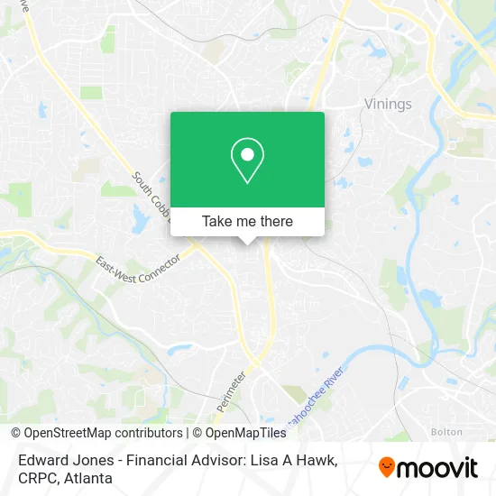 Edward Jones - Financial Advisor: Lisa A Hawk, CRPC map