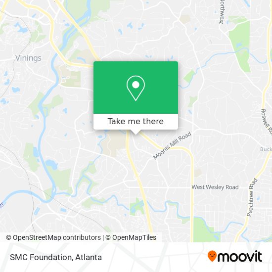 SMC Foundation map