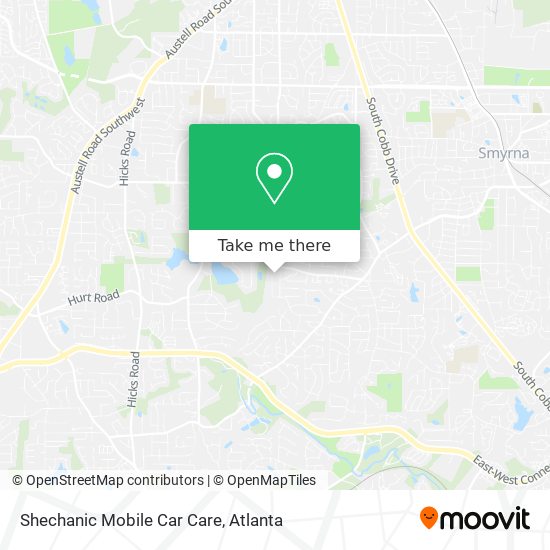 Mapa de Shechanic Mobile Car Care