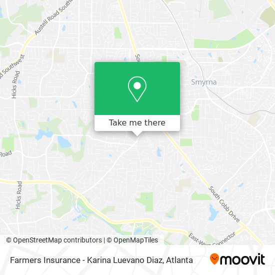 Mapa de Farmers Insurance - Karina Luevano Diaz